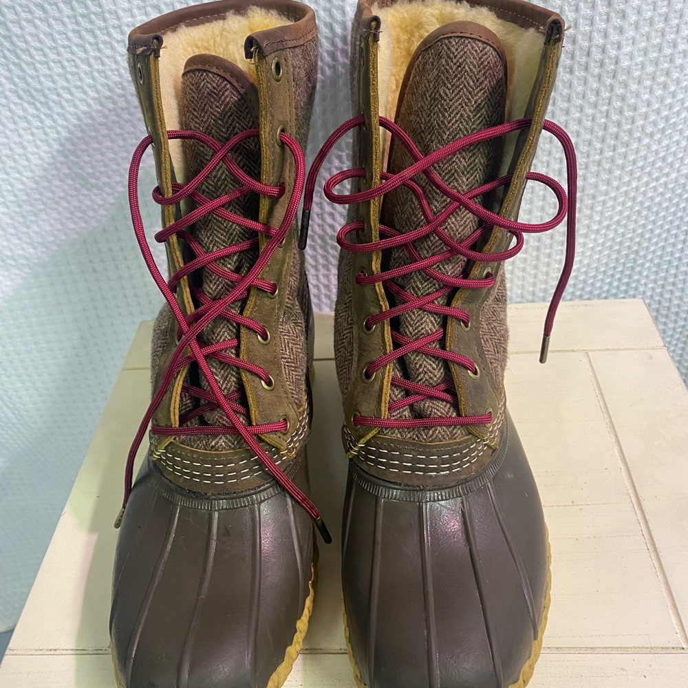 L.L.Bean Tall Bean Boot. Sherpa Lined. - image 2